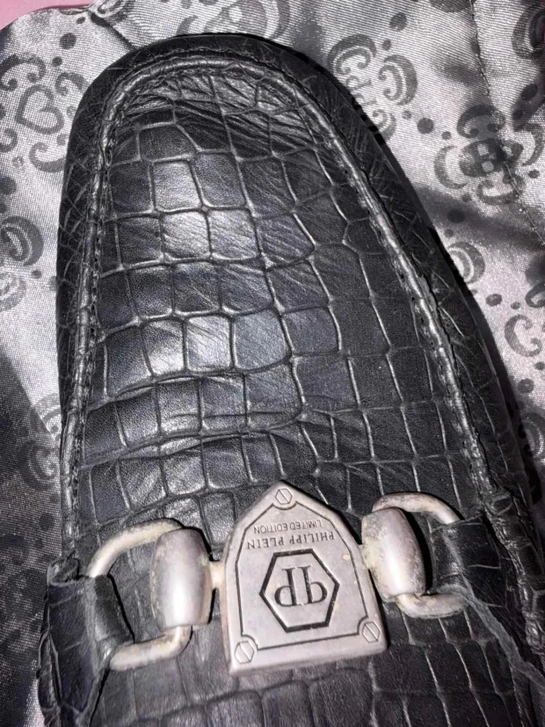 Philippe men's loafers, Philipp Plein, super condition, size 42 – photo 12